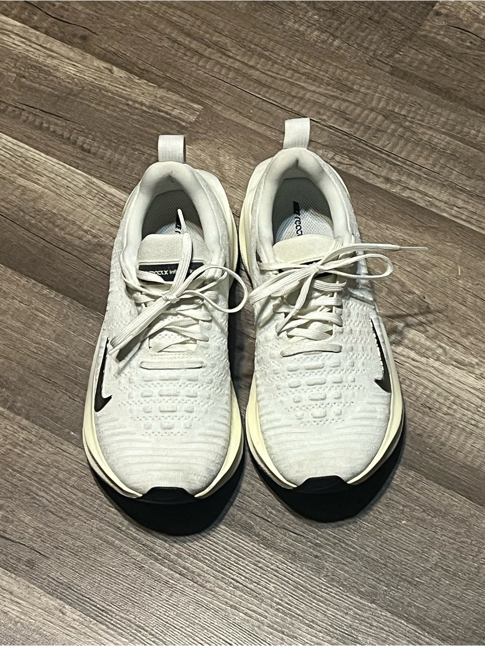 🛍️Nike Women’s ReactX Infinity Run 4 White Sail Coconut Milk Chrome - Size 9
